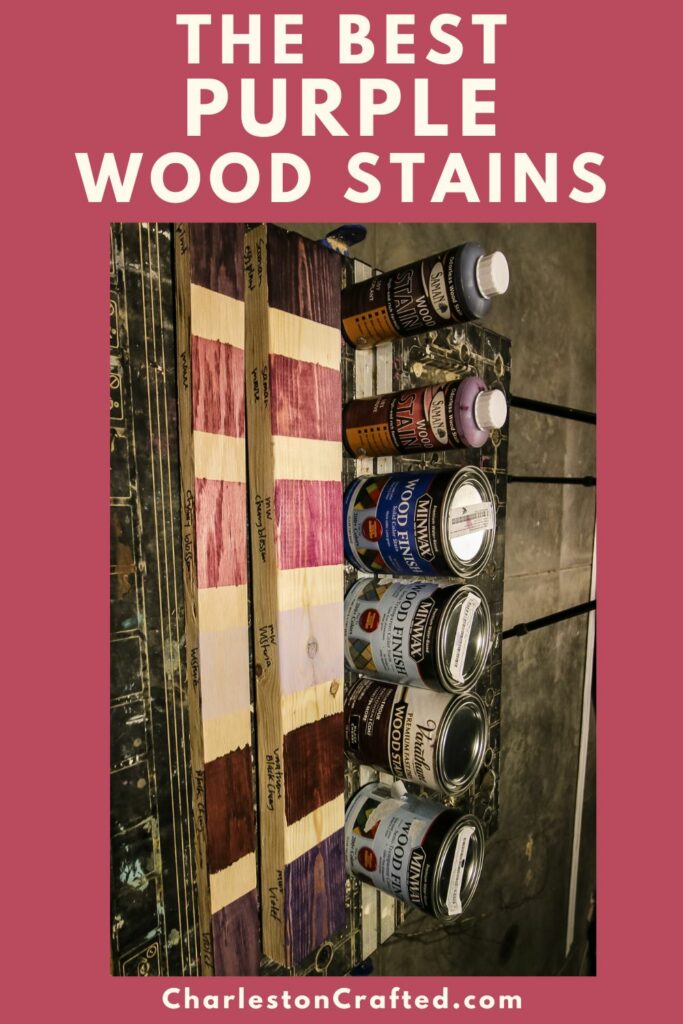 the best purple wood stains