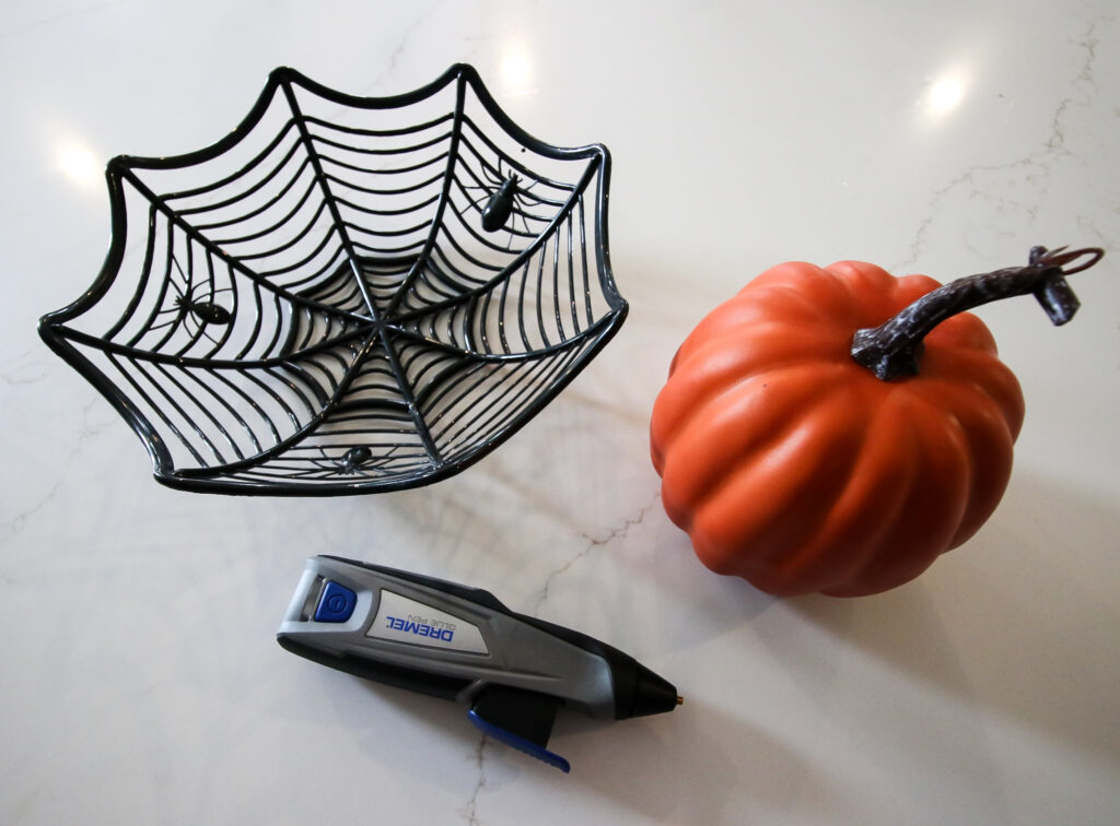 pumpkin candy bowl supplies