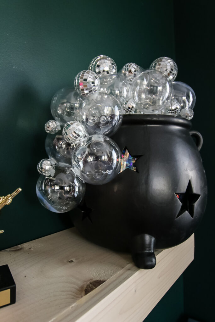 disco ball cauldron