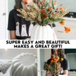 How to make a DIY pumpkin vase