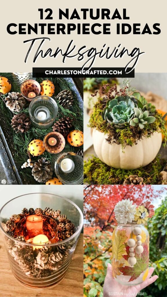 natural Thanksgiving centerpiece ideas