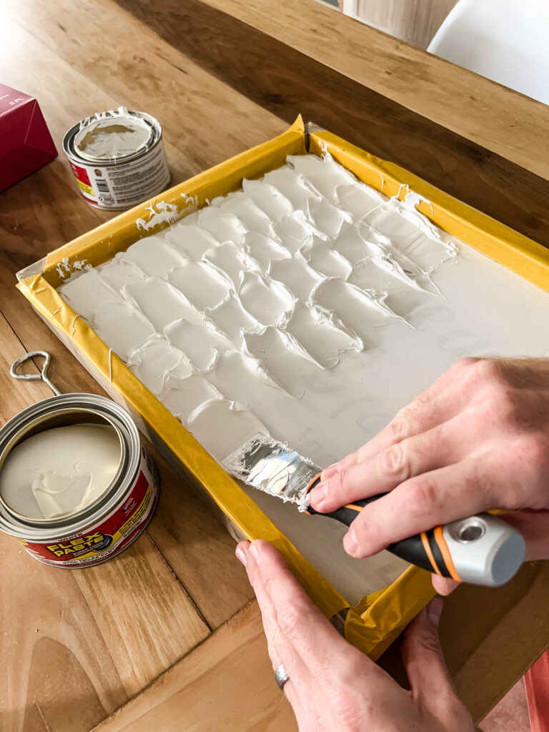 Applying Flex Paste to board