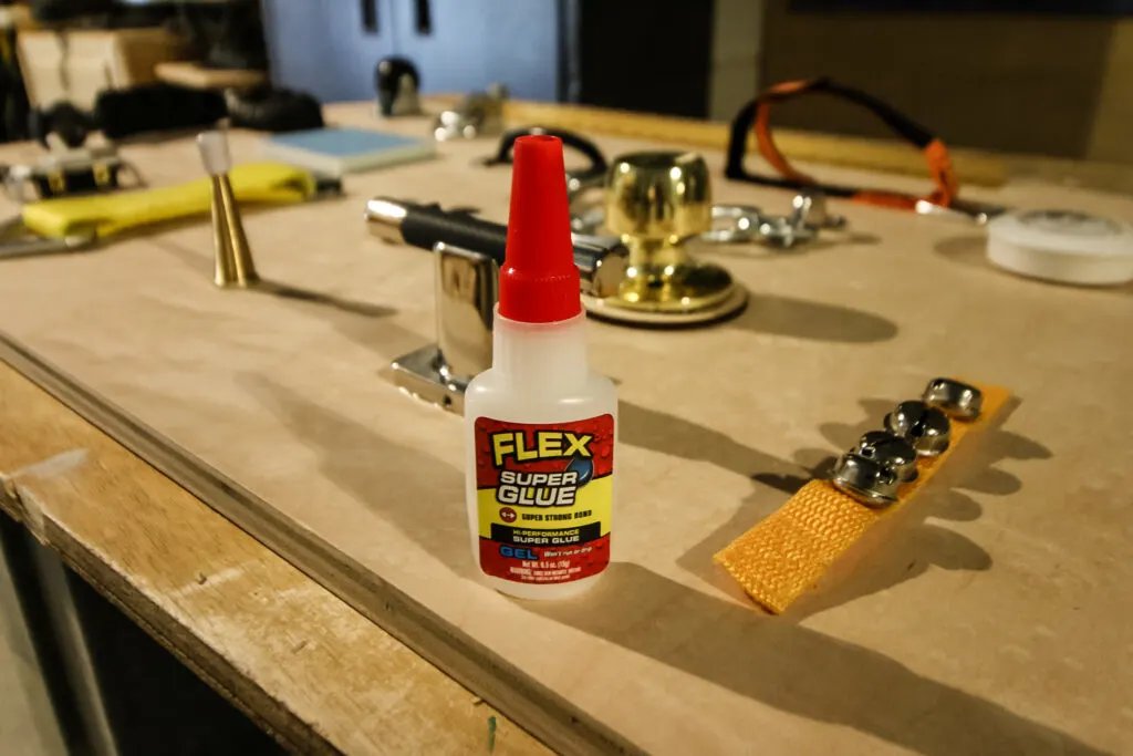 Flex Super Glue busy board