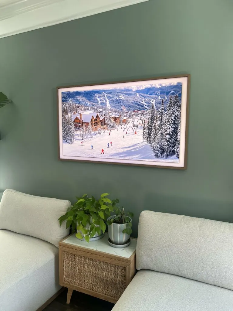 frame tv winter art