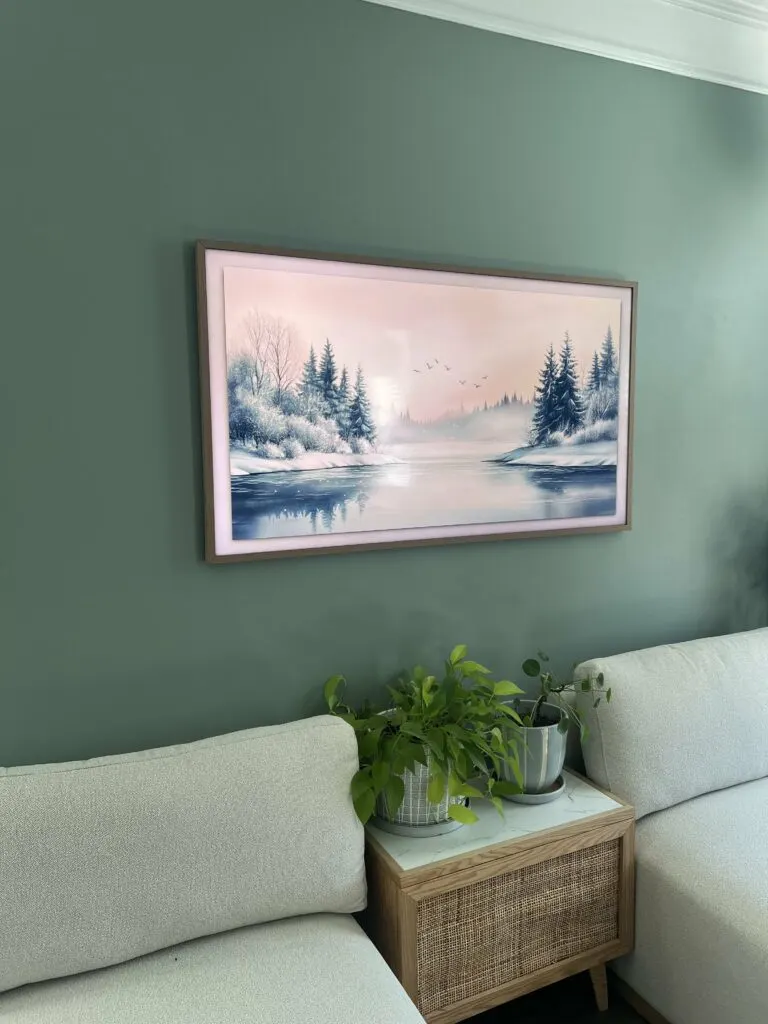 frame tv winter art