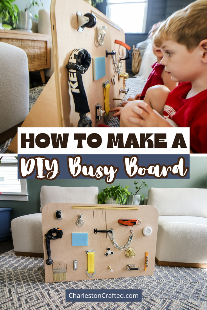 DIY busy board - Charleston Crafted