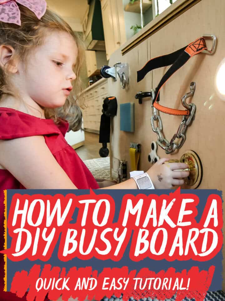 DIY busy board - Charleston Crafted