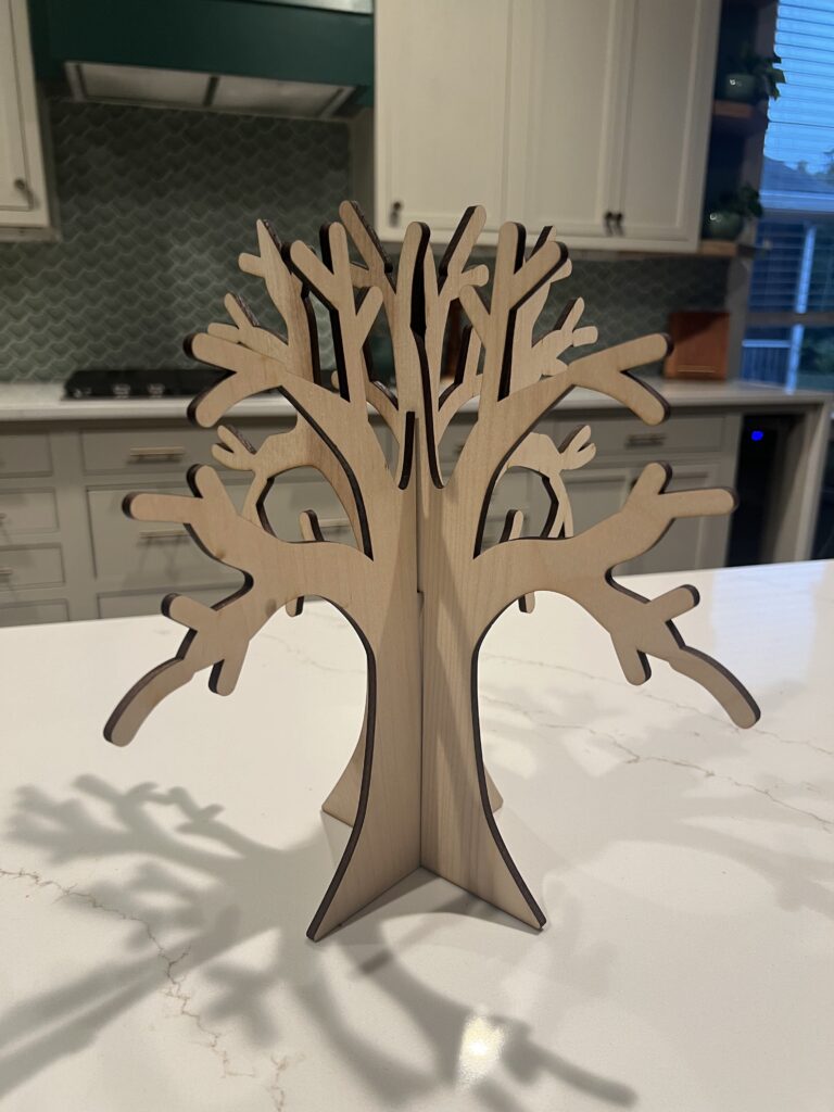 Assembled tree