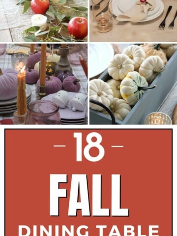 best fall dining table decor ideas