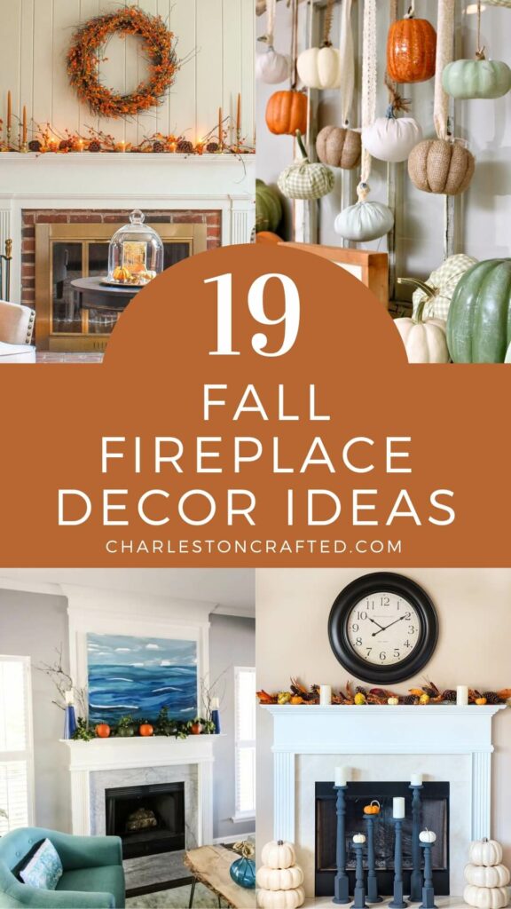 best fall fireplace decor ideas