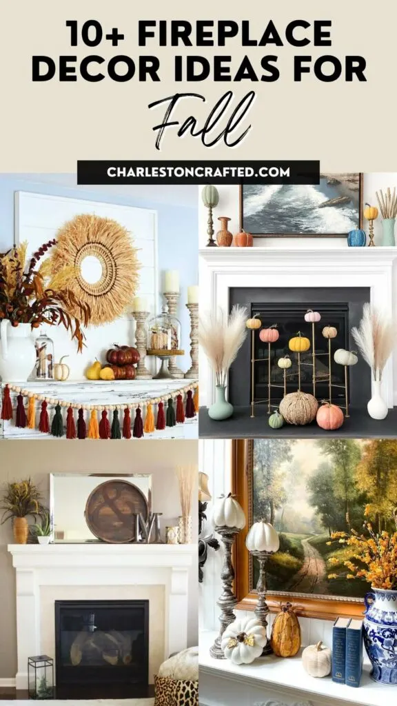 best fall fireplace decor ideas