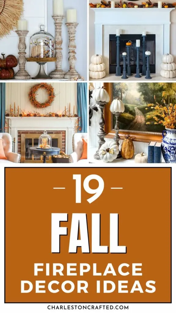 best fall fireplace decor ideas