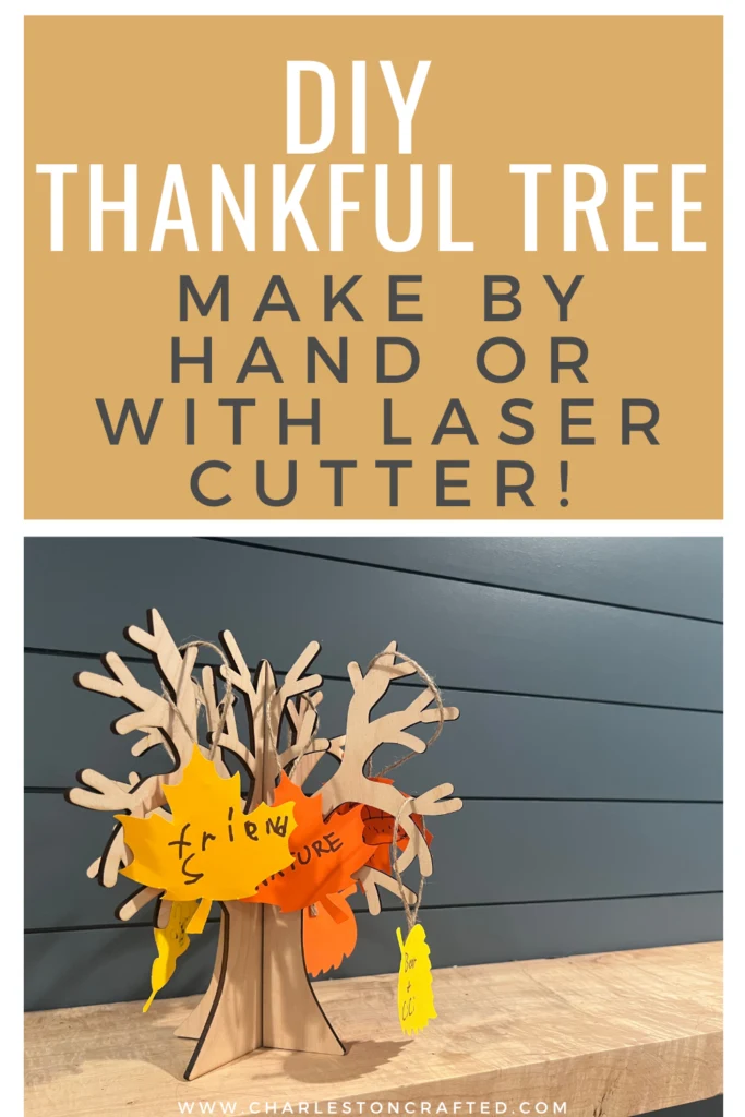 DIY thankful tree - Charleston Crafted