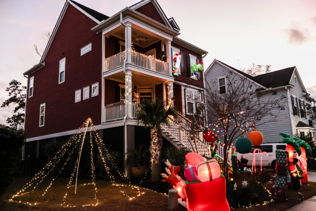 Christmas inflatables