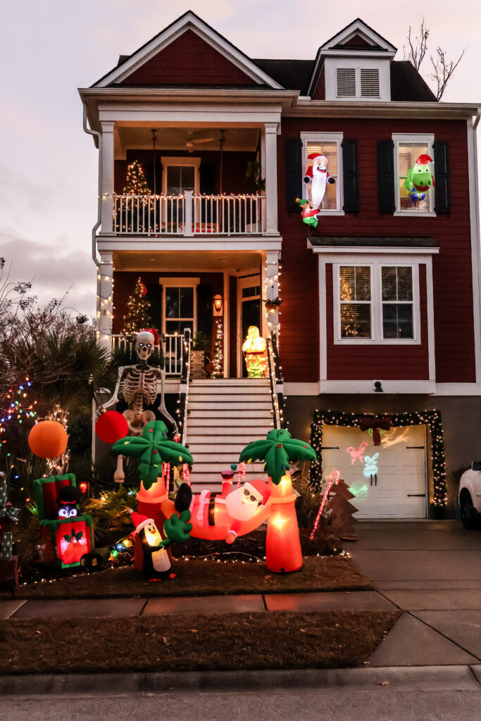 Christmas inflatables