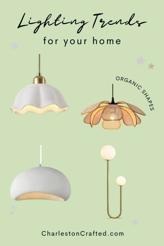 Lighting Trend - organic shapes