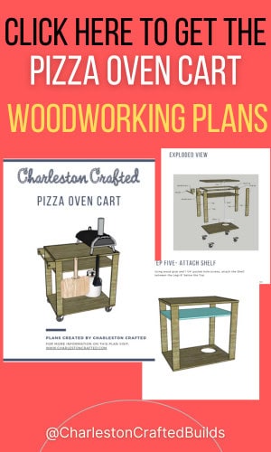 Pizza oven cart woodworking plans - Charleston Crafted