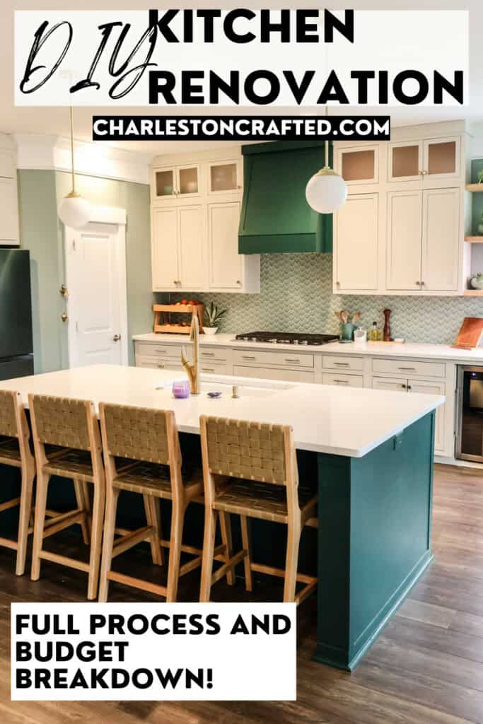 DIY kitchen renovation - Charleston Crafted